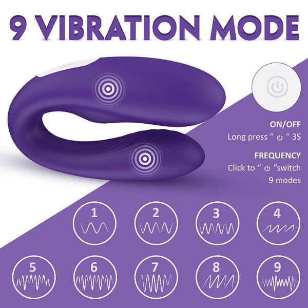 Vibrador Massageador de Casal - Recarregável - Viviana - S - Hande - Sexshop - Image 6