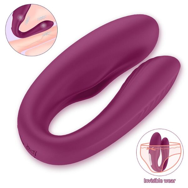 Vibrador Massageador de Casal - Recarregável - Viviana - S - Hande - Sexshop