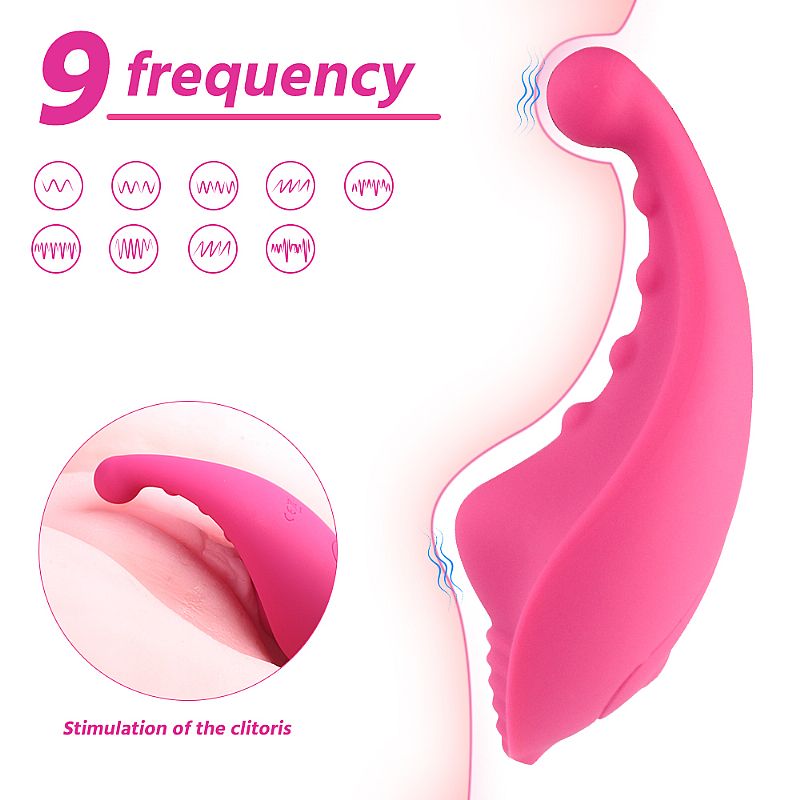 Massageador de Clitóris - Recarregável com Controle Remoto - S-hande - Sexshop