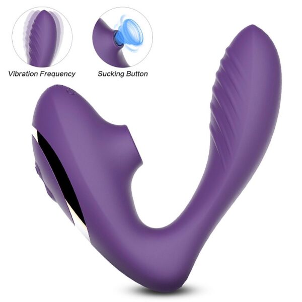 Vibrador Ponto G e Clitóris com 10 Modos de Pulsação - Carlota - S-hande - Sexshop