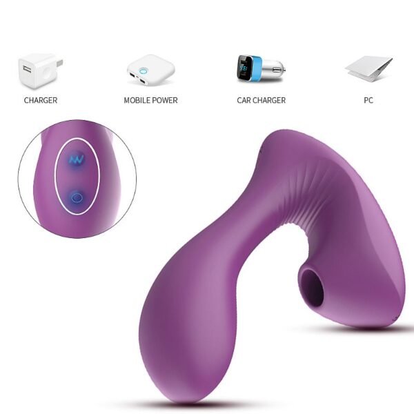 Vibrador Estimulador Massageador de Ponto G e Clitóris - Wistaria - S-hande - Sexshop - Image 5