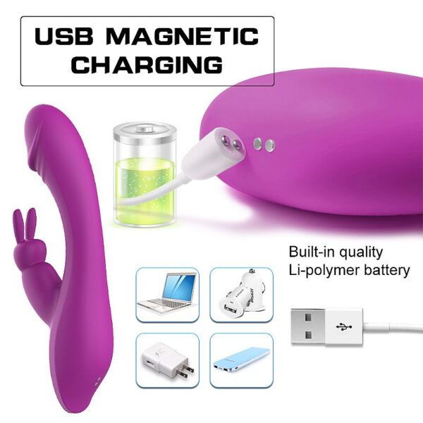 Vibrador Massageador de Ponto G e Clitóris 7 Vibrações - Naughty U - S-hande - Sexshop - Image 4