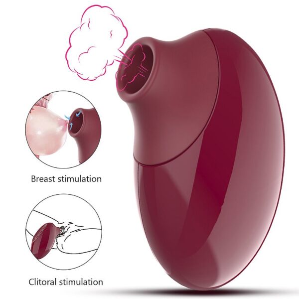 Vibrador Estimulador de Clitóris com Pulsação - Ruby- S-Hande - Sexshop