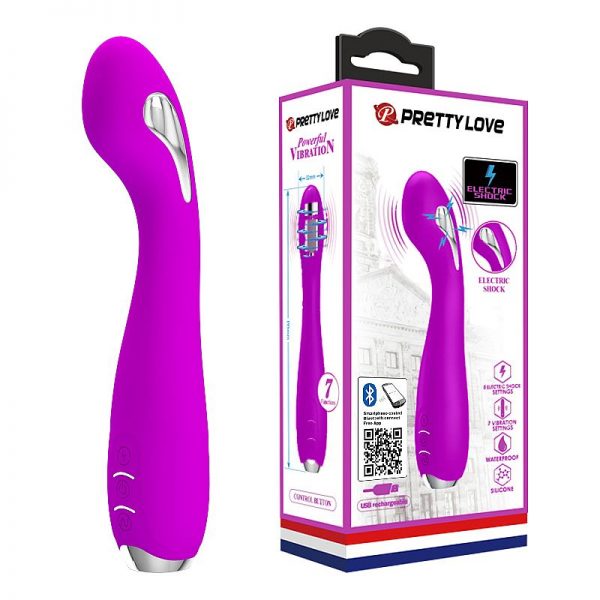 Vibrador Massageador De Ponto G - Homunculus - Pretty Love - Conexão via Bluetooth