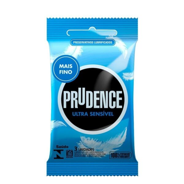 KIT 03 Preservativos Ultra Sensivel Prudence - Sexshop - Image 4