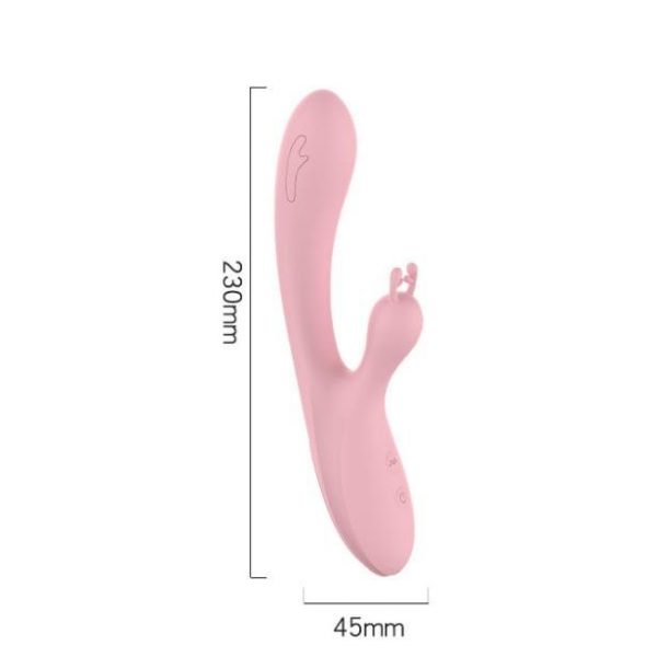 Varinha Vibratória Com Estimulador de clitoris Recarregável - LiLo - Image 6