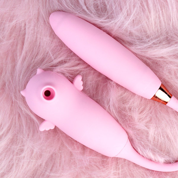 Vibrador Estimulador de Clitóris Viola Com Sucção e Vibração - Sexshop - Imagem 2