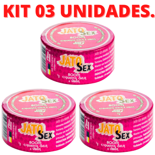 KIT 03 Jato Sex BOOM Esquenta Gela e Vibra 7g PEPPER BLEND – Sex shop - Image 2