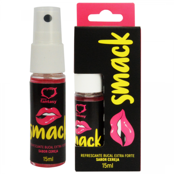 KIT 03 Refrescantes Bucal De Cereja Extra Forte Smack 15Ml SexShop - Image 5