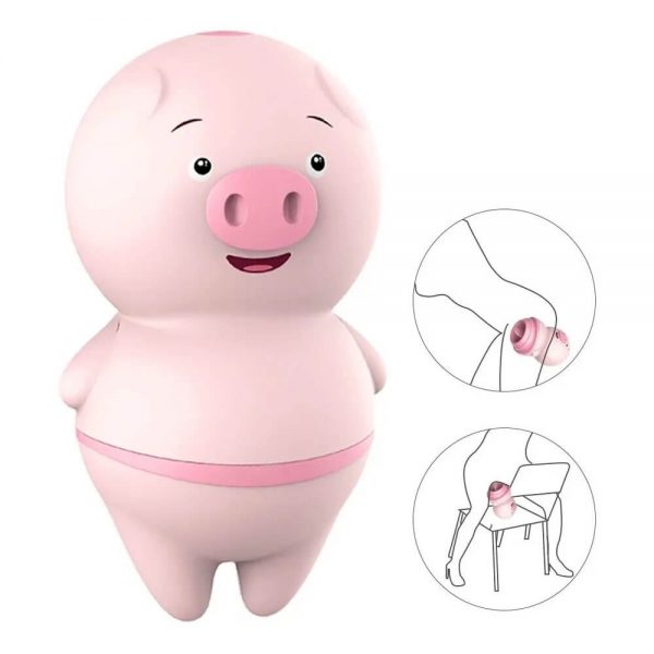 Vibrador Estimulador de Clitóris Pig Licking 10 Vibrações - Sexshop - Image 3