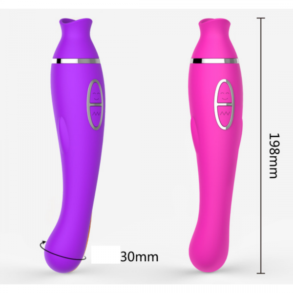 Vibrador Estimulador de Clitóris Mermaid Com Sugador Clitoriano -  Sexshop