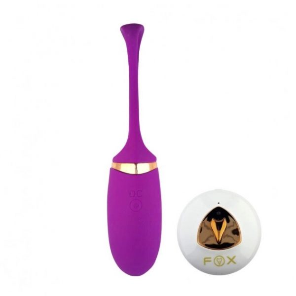 Vibrador Cápsula FOX Com Função de Voz e Controle Remoto Wireless