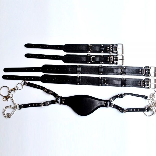 Kit Sado Fetiche Amarras Para Cochas, Pés e Apoio Para o Pescoço - Image 6