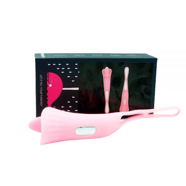 Vibrador Estimulador de Clitóris Língua Mágica 10 Vibrações