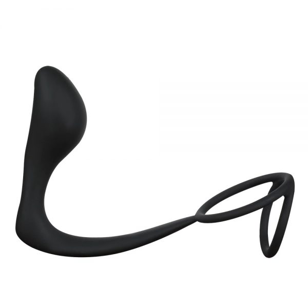 Estimulador de Próstata Com 2 Anéis Peniano Em Silicone - Image 6