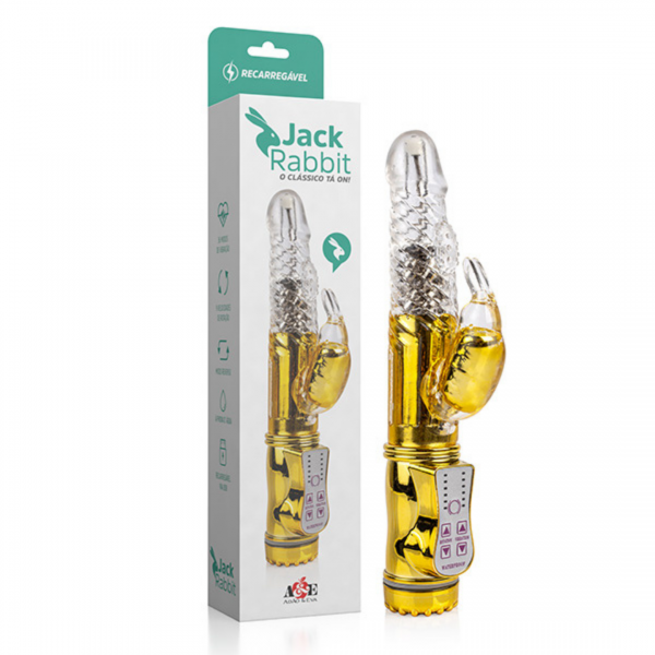 Jack Rabbit Coelhinho - 36 Modos de Vibração - Recarregável