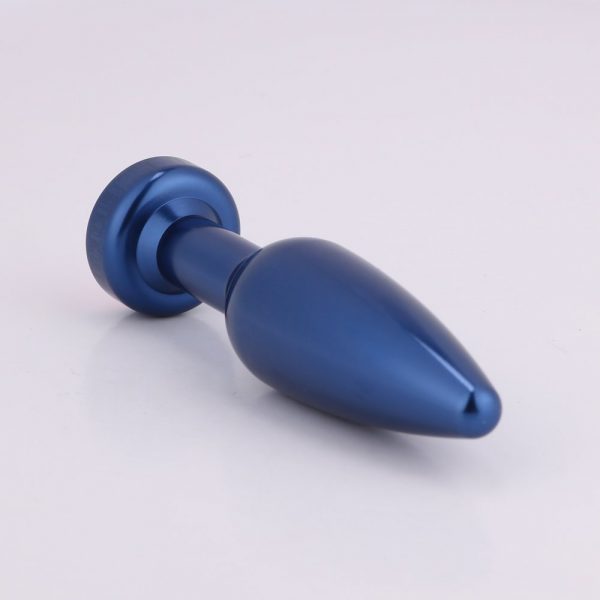Plug anal Joia Assist Em Metal Cores Diversas 11,4x2,8 CM - Image 6