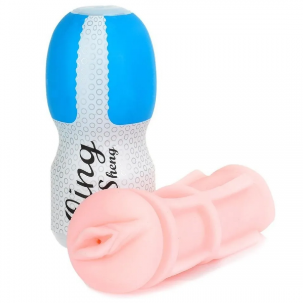 Masturbador Masculino em Formato Vagina Com Orifício na Base