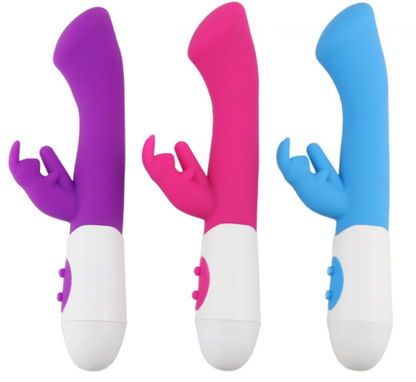 Vibrador Ponto G Com Dupla Estimulação de Clitóris Ponta Achatada - Image 4