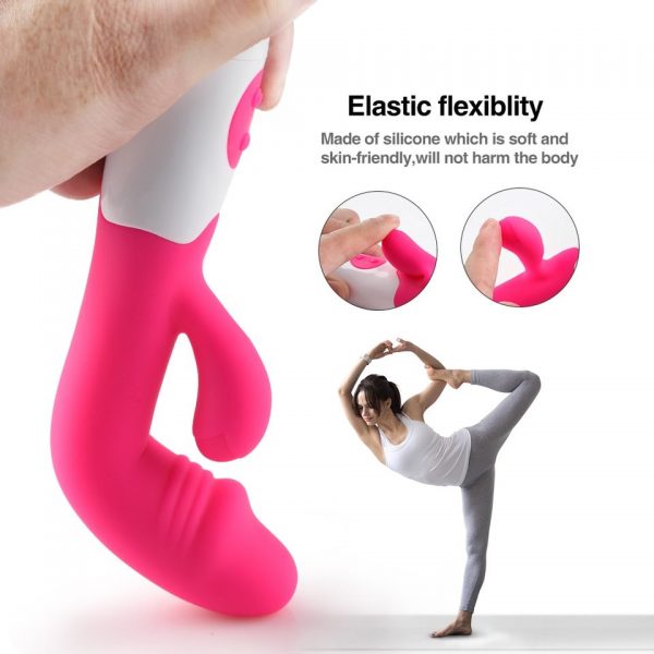 Vibrador Ponto G com Estimulador de Clitóris 10 Velocidade 17,5 x 2,8 - Image 4