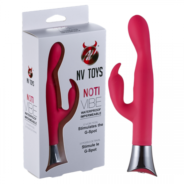 Vibrador Estimulador de Clitóris e Ponto G 10 Vibrações Em Silicone