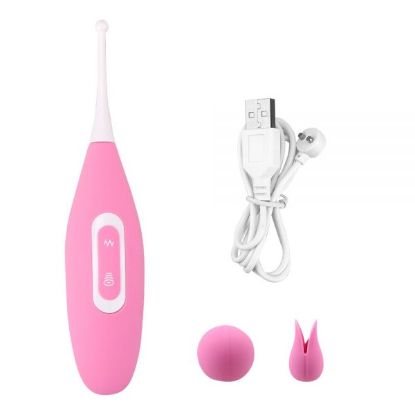 Vibrador Massageador Com Duas Pontas Estimuladora de Clitóris - Image 9
