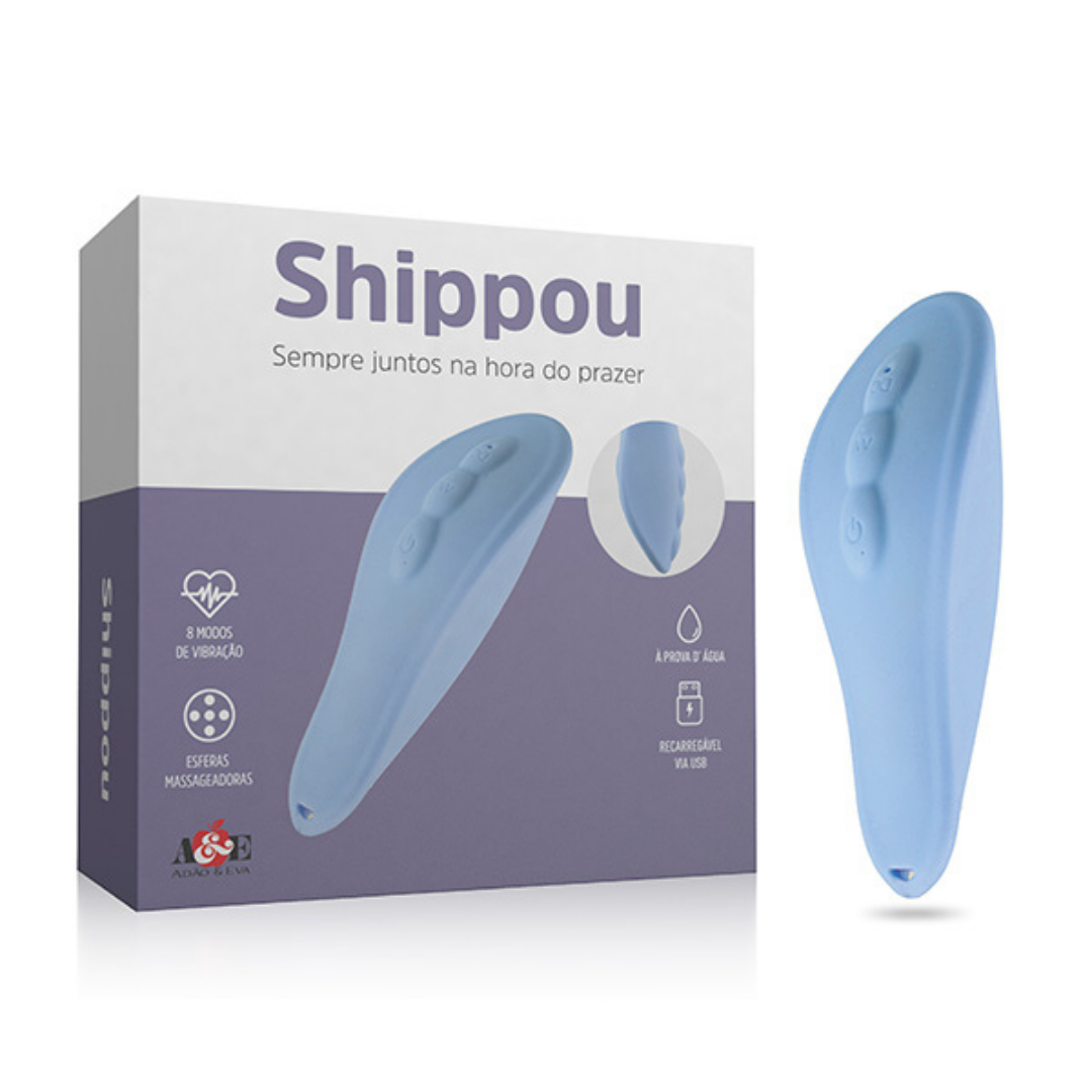 Vibrador Shippou com Esferas Massageadoras Recarregável