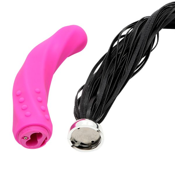 Vibrador Chicote Com a Ponta Curvada Em Silicone Macio - Image 6