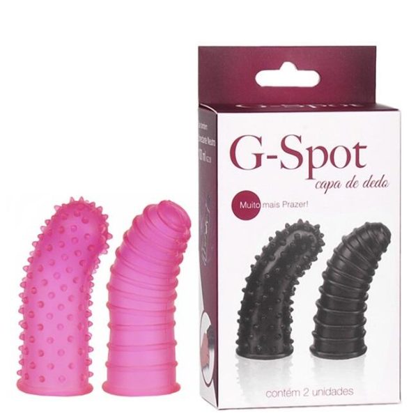 Dedeiras estimuladoras Composto por 2 capas Rosa