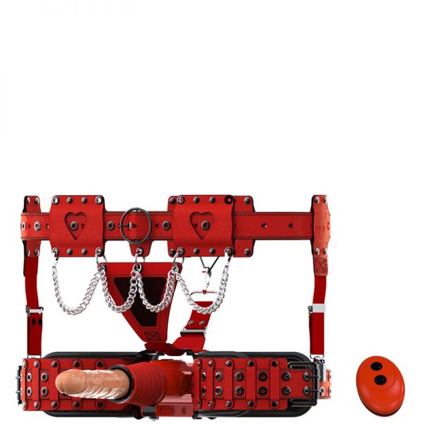 Cinta Peniana Recarregável com Pênis Articulável com Controle Remoto - Maquina de Sexo - Image 7