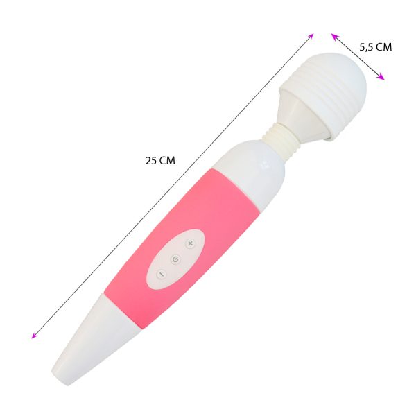 Varinha Magica Vibrador Massageador 10 Velocidades Flexível - Image 4