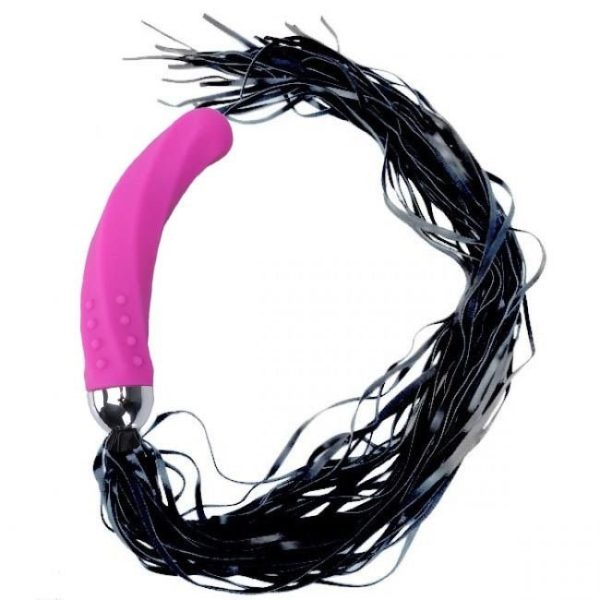 Vibrador Chicote Com a Ponta Curvada Em Silicone Macio - Image 2