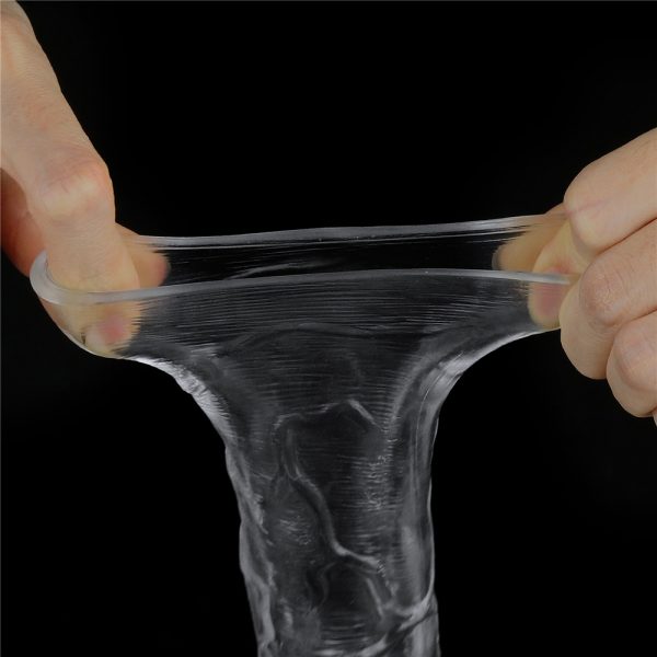 Capa Peniana em feita em Jelly Transparente 19 x 4cm. - Image 4