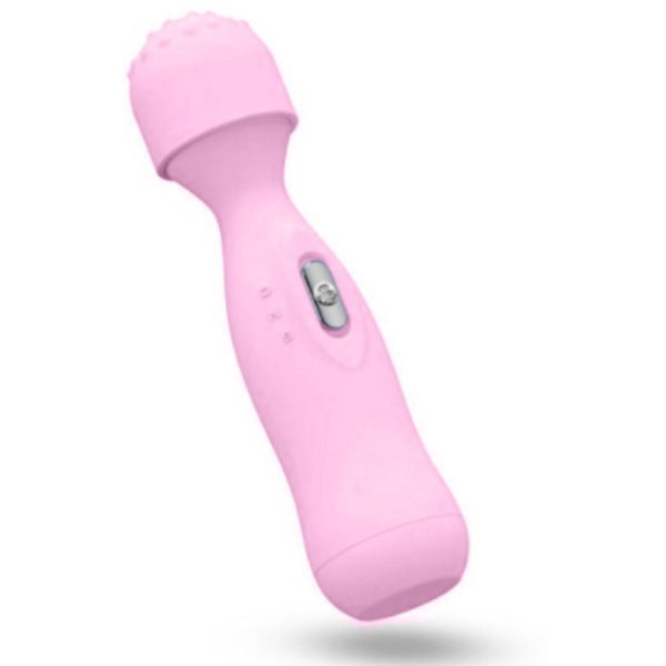 Mini Vibrador Massageador Varinha Mágica 2 Velocidades