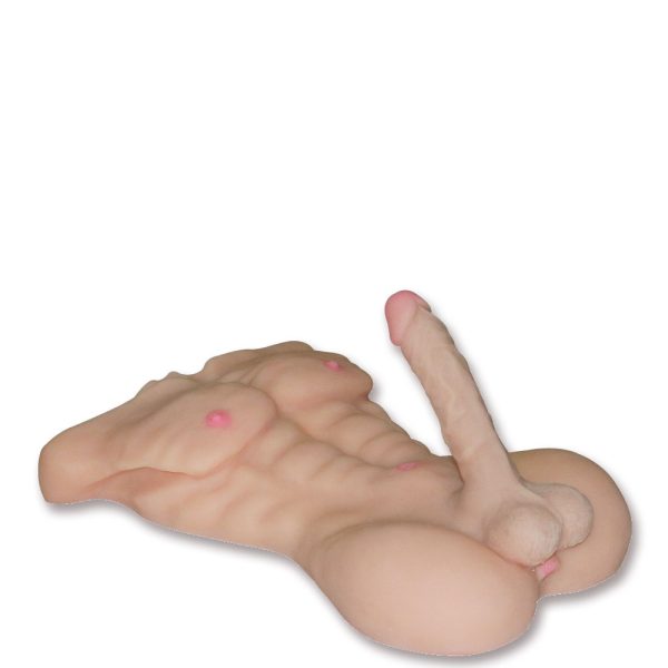 Tórax Masculino Realístico com Pênis – STRONG MAN FUCK MAN - Image 6