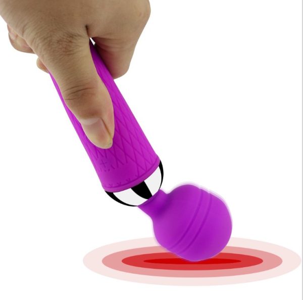 Vibrador Massageador Varinha Mágica com Cabeça Flexível - Image 5