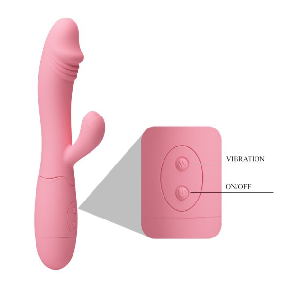 Vibrador em Recarregável com Detalhe de Glande e 30 Modos de Vibração – PRETTY LOVE SNAPPY - Image 4
