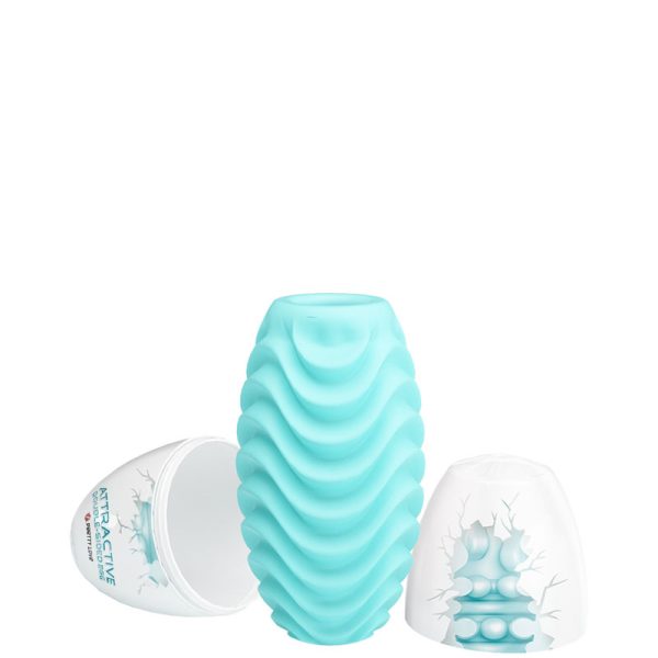 Masturbador Masculino com Textura Interna – PRETTY LOVE PASSIONATE DOUBLE SIDED Verde EGG - Image 8