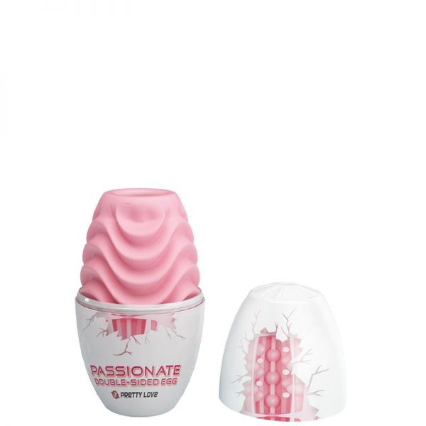 Masturbador Masculino Passionate PrettyLove DOUBLE SIDED EGG - Image 5