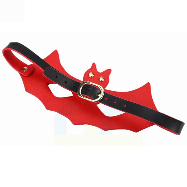 Kit Bondage BDSM Morcego em Couro Sintético - 7 em 1 - Fetiche - Image 12