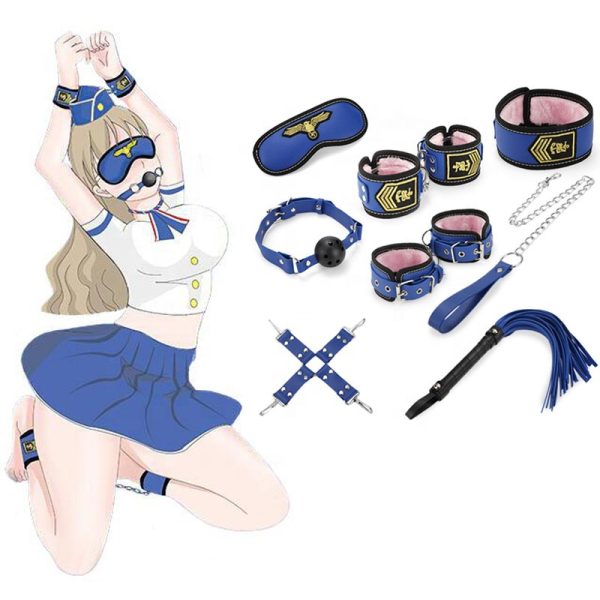 Kit Policial Bondage Fetiche Com 7 Itens Diferentes - Image 9