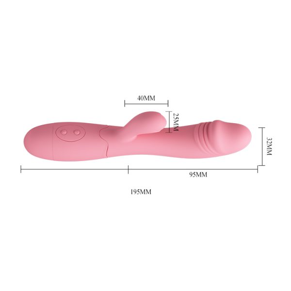 Vibrador em Recarregável com Detalhe de Glande e 30 Modos de Vibração – PRETTY LOVE SNAPPY - Image 6