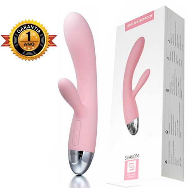 Vibrador ponto G com estimulador de clitóris - Svakom Alice