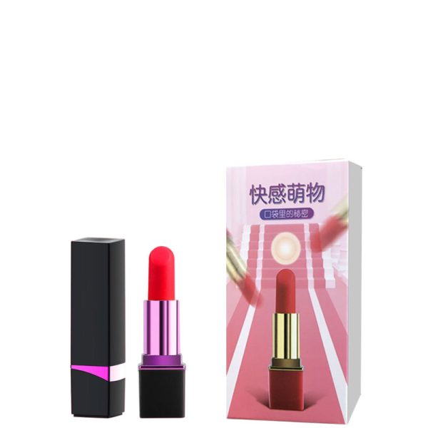 Vibrador Formato Batom Recarregável com 10 Modos de Vibração - Image 6