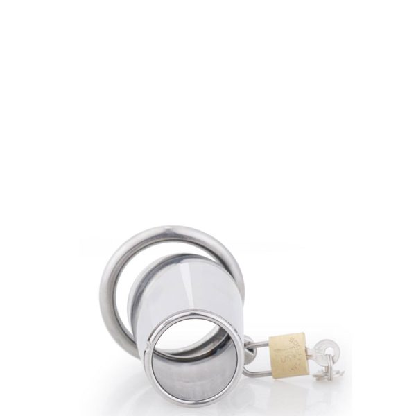 Cinto de Castidade Masculino Fechado com Abertura na Ponta – CHASTITY DEVICE - Image 4