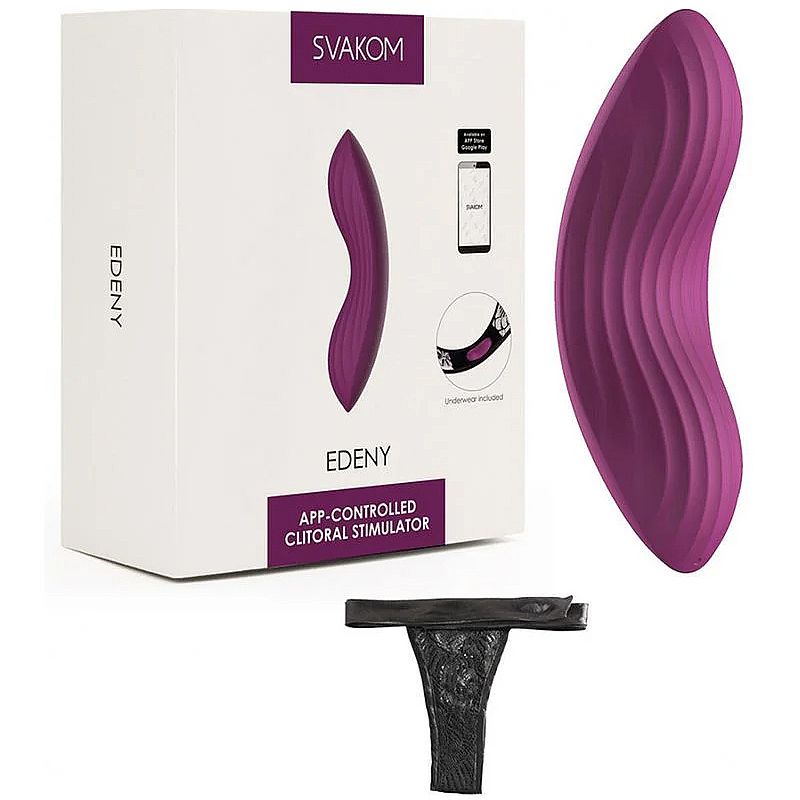 Vibrador de clitóris com calcinha por Aplicativo - Edeny - Svakom