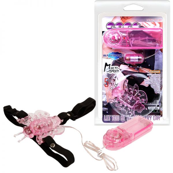 Estimulador Clitoriano Borboleta com Controle e Vibração Multivelocidade – BAILE
