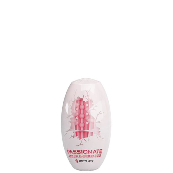 Masturbador Masculino com Textura Interna – PRETTY LOVE PASSIONATE DOUBLE SIDED EGG - Image 3