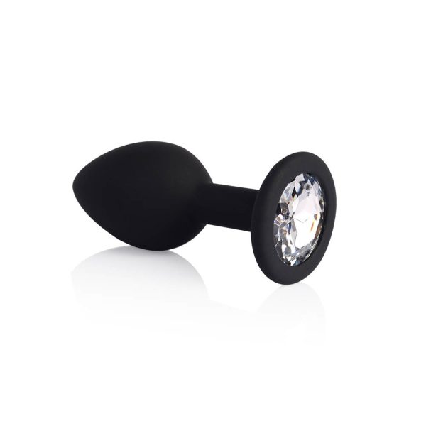 Kit Plug Anal em Silicone Com 3 Tamanhos Diferentes + Capsula Vibratória Preto - Image 4
