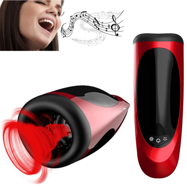 Masturbador Lanterna Cup Smart Voice Sex Machine USB - Dibe